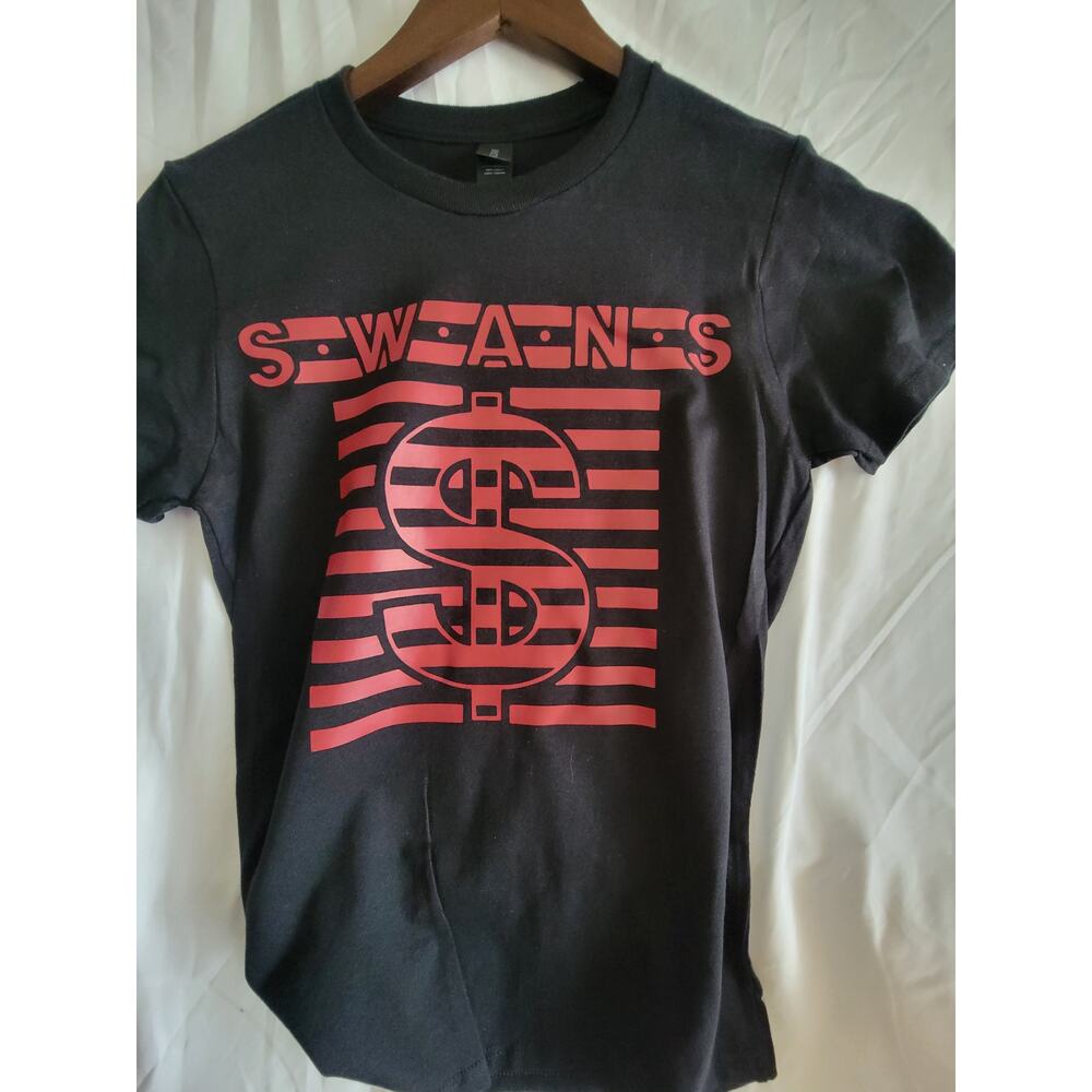 the Swans band t shirt Ladies Small Black
